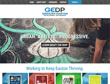 Tablet Screenshot of eastonpartnership.org